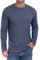 Sailwind Men's Long Sleeve T Shirt Cotton Tops Casual Crew Neck Tee Lightweight Basic Shirts (Navy Blue Variegated, XL)