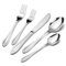 univionlions Besteck Set 4 Personen- 20 teilige Besteckset Silber Elegantes Essbesteck Set mit Messer Gabel und Löffel Poliertes Edelstahlbesteck für Küche Partys Restaurants