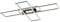 Just Light Deckenlampe Deckenleuchte Wohnzimmerlampe LED dimmbar Fernbedienung L 98,9 cm