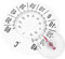 Hemobllo Thermomètre De Fenêtre Avec Affichage Clair Et Ventouse Jauge De Température Fiable Pour La Maison Thermomètre Intérieur Extérieur Thermomètre De Fenêtre Facile À Lire