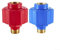 Safety Device for Electric Water Heating Systems Prevents Shock and Leakage (2*product red+blue)