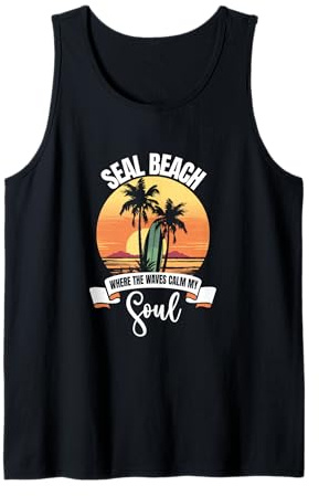 Waves - Seal Beach Tank Top
