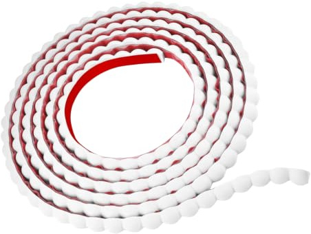 10FT Molding Trim,For Ceilings Wallpaper Border Self Adhesive,Caulk Strip for Mirror Frame Backsplash Tile Edge Ceiling Cabinet TV Wall DIY Home Decor & Protection (White-3M-1pcs)