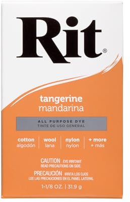 Rit Dye Powdered Fabric Dye, Tangerine
