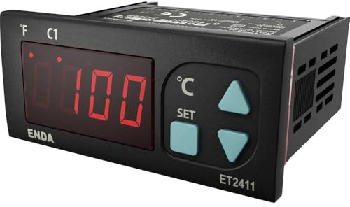 Enda ET2411-230-08 Temperaturregler NTC -60 bis 150°C Relais 8A (L x B x H) 71x77x35mm