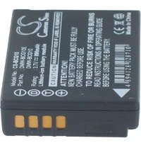 AboutBatteries Batterie pour PANASONIC LUMIX DMC-TZ10, 3.7V, 860mAh, Li-ION