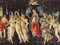 1art1 Sandro Botticelli Der Frühling, Das Reich Der Venus 1482-1487, 2-Teilig Fototapete Poster-Tapete 240x180 cm
