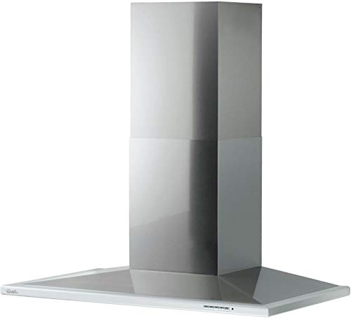 Hotte decorative murale Roblin Lotus 900 inox sans moteur - 6018333 - Hotte aspirante Box Inox - Largeur 90 cm - - Recyclage (filtre à charbon en option) - Evacuation - Classe énergétique 0