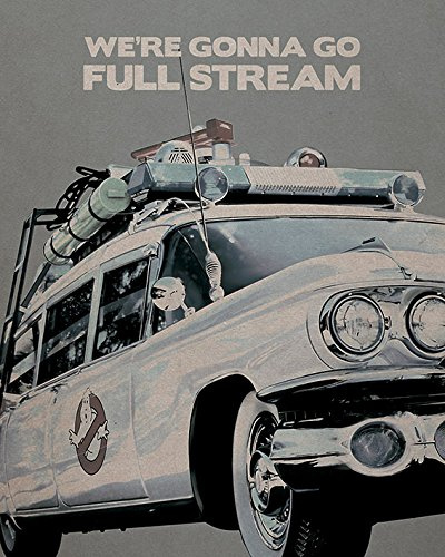 Ghostbusters EctoMobile, 40 x 50 cm, Leinwanddruck