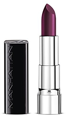 Manhattan Moisture Renew Lippenstift, feuchtigkeitsspendender Lipstick für intensive Farbe & Glanz, Farbe Dark Night Plum 930, 1 x 4g