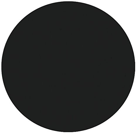 Lacktischdecke Tischdecke Wachstuch Wachstischdecke Rund Oval Größe und Farbe wählbar Schwarz Rund 80 cm abwaschbare Gartentischdecke