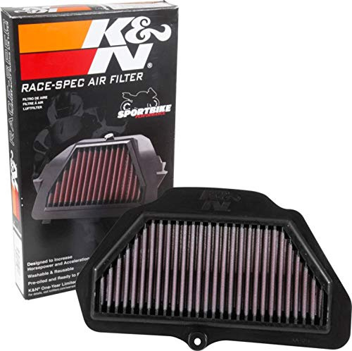 K&N Motorluftfilter: Hochleistungs-, Premium-, Powersport-Luftfilter: Passend für KAWASAKI 2016–2019 (ZX1000 Ninja ZX-10R, ABS, ABS KRT Edition, KRT Edition, SE) KA-1016R