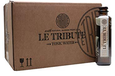 FRESH LE TRIBUTE GIN | Tonic Water | Ausschließlich natürliche Zitruszusätze aus eigener Brennerei | Chinin aus Loja in Ecuador | 24 x 200 ml