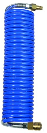 RIEGLER 158131-SP10500PASK Spiralschlauch-Kupplung-Set, Standardkuppl., PA, ø 10x8, 5,0 m, 1Stk