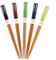 5 pares de palillos japoneses tradicionales de madera Patrón de pescado de 9 palillos antideslizantes reutilizables Set apto para lavavajillas