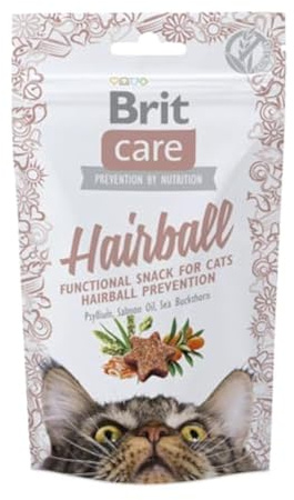 Vafo Praha s.r.o. BRIT Care Cat Snack 50 g Hairball / 12
