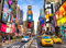 Puzzles 1000 Teile Erwachsene New Yorker Times Square 70 x 50 cm Puzzles für Erwachsene Lernspiel Herausforderung Spielzeug 1000 Teile Puzzles für Erwachsene Kinder
