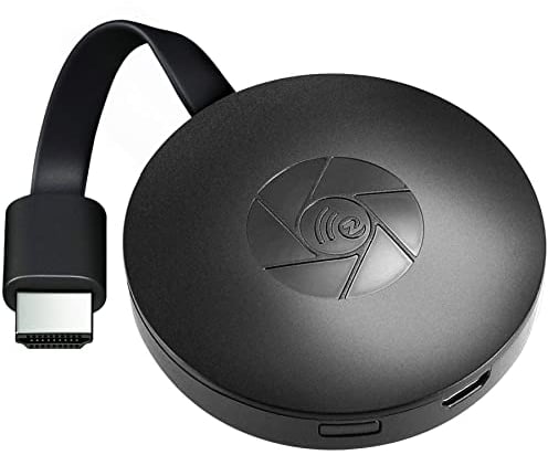 Retoo Wireless HDMI Display Dongle Streaming 1080p 4K, WiFi Anzeigeempfänger Unterstützung für DLNA Miracast Airplay, Media Player für Android, Phone, PC, Windows, Monitor, Projektor, Schwarz