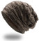 UPhitnis Mütze Beanie Herren Winter-Long Slouch Wintermütze Haube Herren-Beanie Damen mit Kariert Sehr Weichem Fleecefutter
