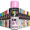 AlezyB - Bubblegum Pink 400ml All Purpose Spray Paint | Use on Metal, Wood, Plastic and Multipurpose Aerosol Professional Quality Perfect Finish, for Interior Exterior and Excellent Coverage