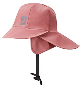 Reima Regenhut Rainy für Kinder, wasserdichte Regenmütze für Jungen & Mädchen Rose Blush