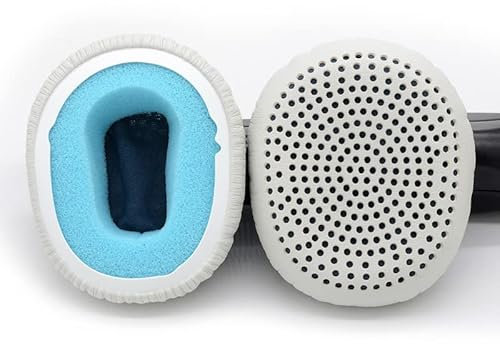 VKMKV Memory Foam Ear Pads Ear Cushions Replacement for Skullcandy Riff Wireless On-Ear Ear Pads Covers Headset Headphone (Color : Beige)