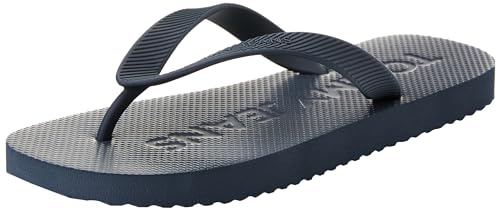 Tommy Jeans Damen Flip Flops Logo Zehentrenner, Blau (Dark Night Navy), 40