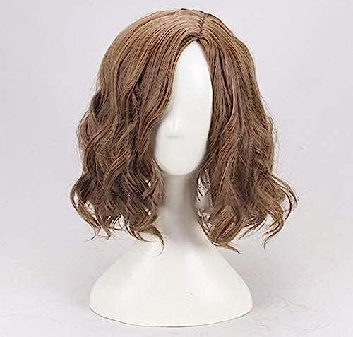 NEZIH Anime Coer Wig. Mens Sirius Brown Wavy Wig Cosplay Perücke Halloween Rollenspiel Sirius Schwarze Haarkostüme Mit Haarkappe, Gut Für Halloween-Party, Dekorationsgeschenk