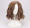 NEZIH Anime Coer Wig. Mens Sirius Brown Wavy Wig Cosplay Perücke Halloween Rollenspiel Sirius Schwarze Haarkostüme Mit Haarkappe, Gut Für Halloween-Party, Dekorationsgeschenk
