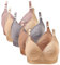 BH ohne Träger, große Größe, für Damen, sexy, Push-Up, Bralette, gepolstert, Sport, Baumwolle, Kleidung, BHS, Basis, bequem, ohne Bügel, dunkelgrau, XXXXXXL/52