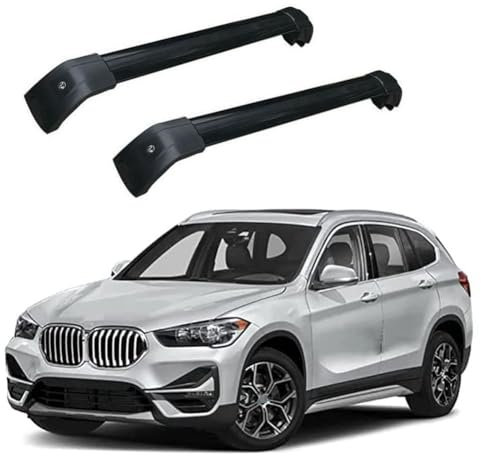 ZFTAP Dachträger für BMW X1 F48 2016-2020, Relingträger Dachgepäckträger Dachträger für Dachboxen Skiträger, Auto