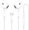 USB C Kopfhörer für iPhone 15 16 Plus Pro Max, In-Ear Earpods mit Kabel Typ C, HiFi-Stereo-Ohrhörer Kompatibel mit Mikrofon für Samsung Galaxy S23 S22 S21 S20 + Ultra/iPad Pro/Mini 6th Gen
