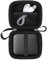 Lacdo Hard Drive Carrying Case for W D 1TB 2TB Elements SE Portable SSD USB 3.0 External Solid State Drives EVA Shockproof Water Repellent Protective Storage Travel Bag, Black+Black