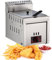 Friggitrice a gas da 6 l, grande capacità, in acciaio inox, potenza di fuoco regolabile, facile da pulire, per patatine fritte casalinghe cucina ristorante