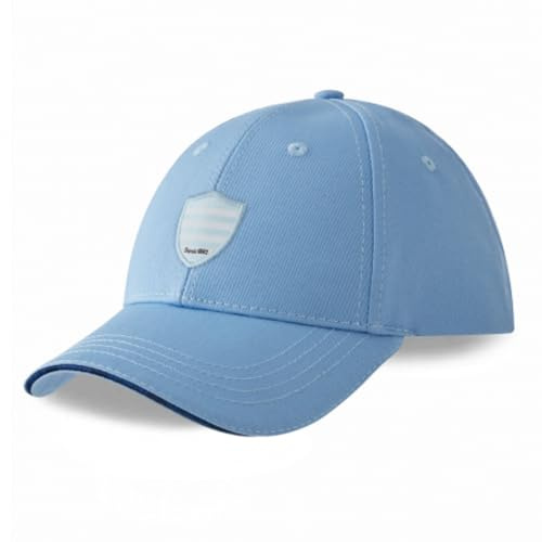 Racing 92 Casquette Bleu Ciel – Logo Rugby Officiel – Taille Unique réglable – Fan Rugby