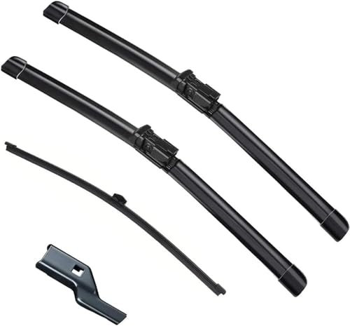 GuGuoZZ Auto Scheibenwischer für Audi A1 8X 2010-2017 Ersatzwischblätter Premium Qualität Wischerblätter Set Fenster Bürsten Scheibenwischern