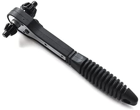 Mandrin de perceuse 2 en 1 Clé à cliquet électrique Outil de serrage à double usage Clé à cliquet