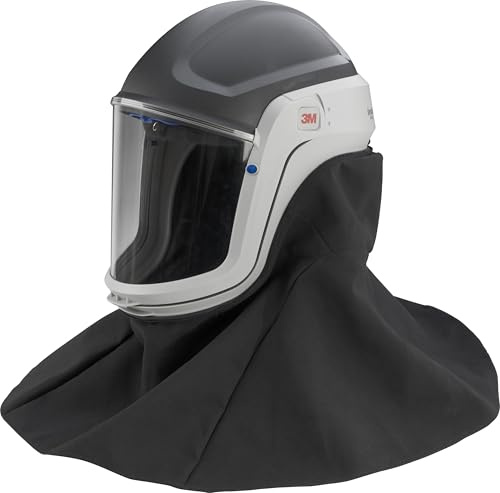3M Versaflo Helm mit schwer entflammbarer Hals und Schulterabdeckung M-407 | 1 Stück