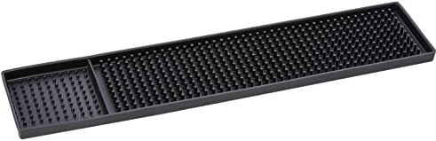 Drinkstuff Comptoir en caoutchouc pour la verrerie, 38,1 cm