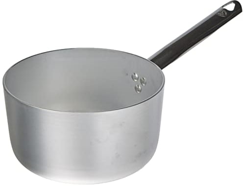 Pentole Agnelli Alluminio ALMA10520 Linea 3mm Casseruola Alta con 1 Manico, 20 cm, Acciaio