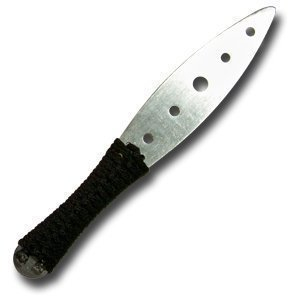 Playwell Arts Martiaux Rond Cordé Métal Entraînement Couteau (Knive) - NO16