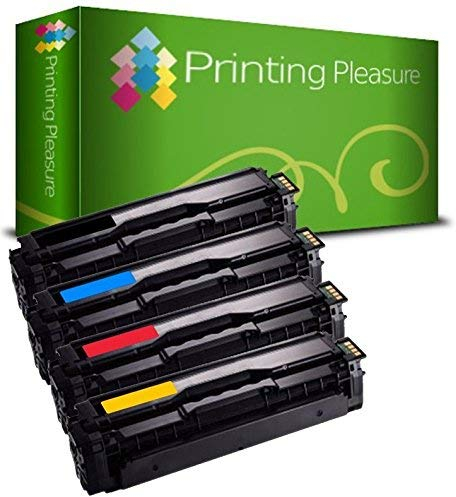 4 Toner kompatibel für Samsung CLP-415N CLP-415NW CLX-4195FN CLX-4195N CLX-4195FW Xpress C1810W C1860FN C1860FW - Schwarz/Cyan/Magenta/Gelb, hohe Kapazität