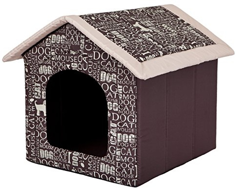 HobbyDog R3 BUDNAP7 Doghouse R3 1.1000000000000001 kg Subtitles Medium Brown 52 x 46 cm