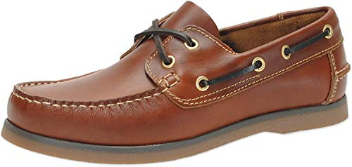 Jim Boomba Australian Style Boat Shoes - Deck Shoes (Cedar, UK_Footwear_Size_System, Adult, Men, Numeric, Medium, Numeric_8)
