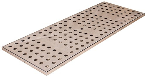 Wilmes GmbH Schuh-Port Schuhablage aus Edelstahl geschliffen für 4 Paar Schuhe | 960x380x20mm