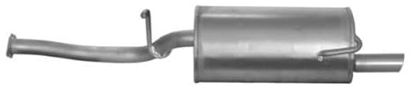 VEGAZ SAS-41 Endschalldämpfer Hinten