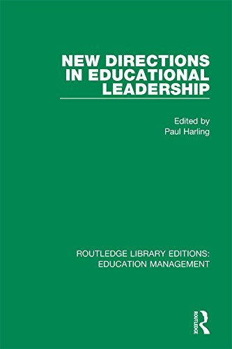 New Directions in Educational Leadership (Routledge Library Editions: Education Management Book 12) (English Edition)
