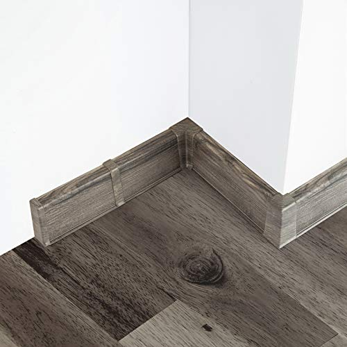 [DQ-PP] 1 x Innenecke 55mm PVC Felsig Laminatleisten Fussleisten aus Kunststoff PVC Laminat Dekore Fußleisten