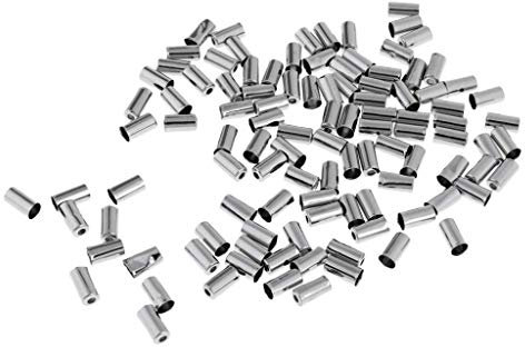 Unbekannt 100Pcs Replacement 5mm MTB Bicycle Bike Outer Brake & Gear Cable Housing Ferrule End Caps AOD