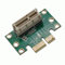 WLGQ PCI-E X1 Stecker auf Buchse, PCI Express Riser Karte, PCIe 1x 90 Grad Adapter, geeignet für Server, Desktop, Bitcoin Mining Maschinentransfer
